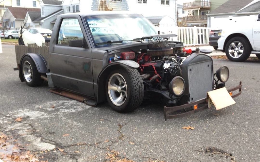 1991 Chevrolet S10 V8 Rat Rod Farm Truck On Bags