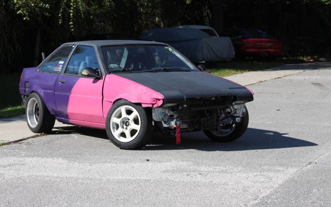 1986 Toyota Corolla SR5 Drift Build