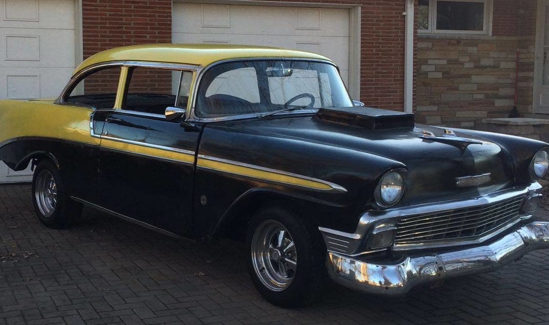 1956 Chevrolet Bel Air Post Coupe Running Project