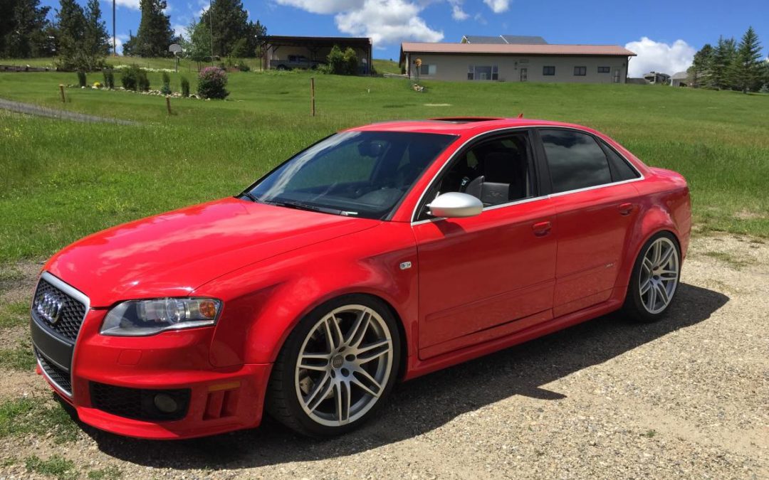 2007 Audi RS4 Misano Red Pearl 6 Speed