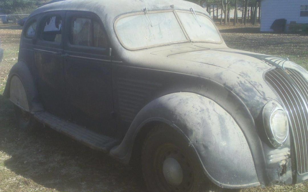 1934 DeSoto Airflow Sedan Barn Find