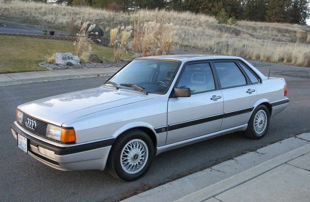 1987 Audi 4000 CS Quattro All Original w/ Leather
