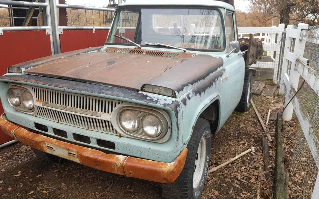 1967 Toyota Stout 1900 Pickup Project Roller