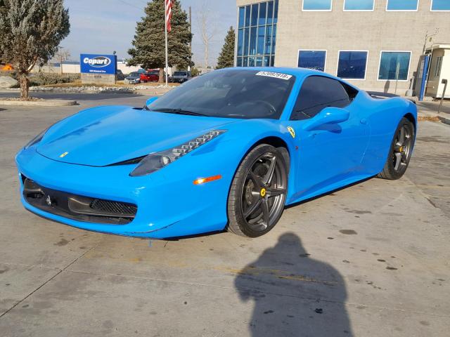 2014 Ferrari 458 Italia Salvage Title Runs & Drives