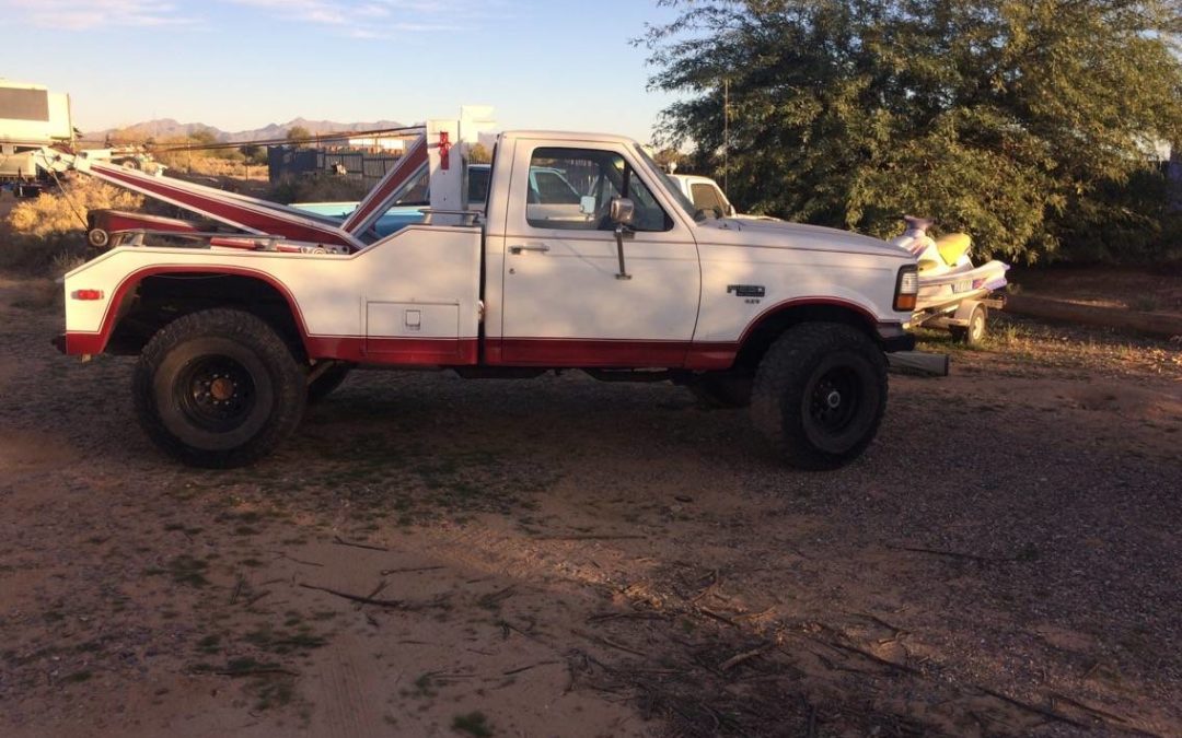 1995 Ford F-350 Off Road Recovery Tow Truck w/ 95k Miles