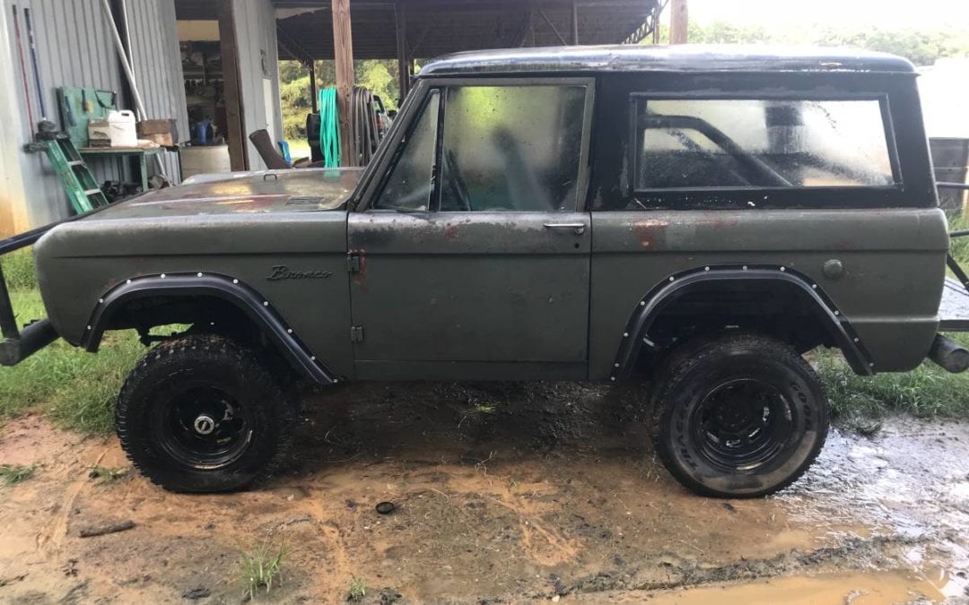 1974 Ford Bronco Hardtop 4×4 Project