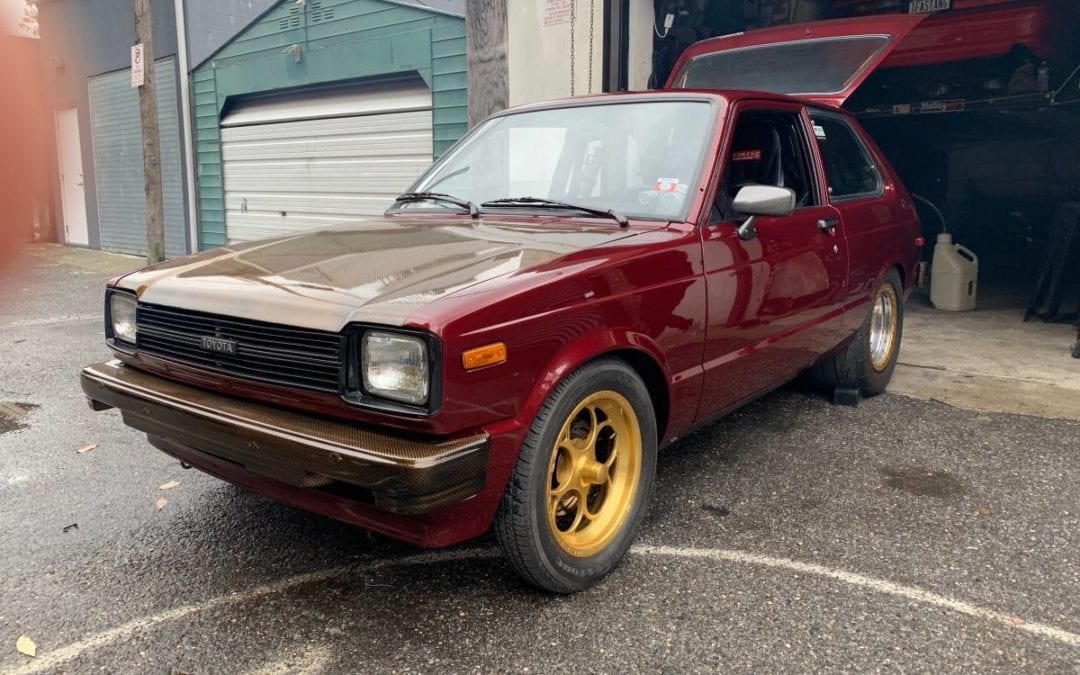 1981 Toyota Starlet Race Build Fully Caged w/ 13b Turbo Rotary
