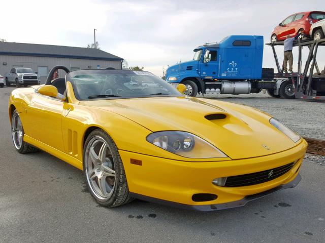 2001 Ferrari F550 Barchetta Pininfarina Water Salvage Runs & Drives