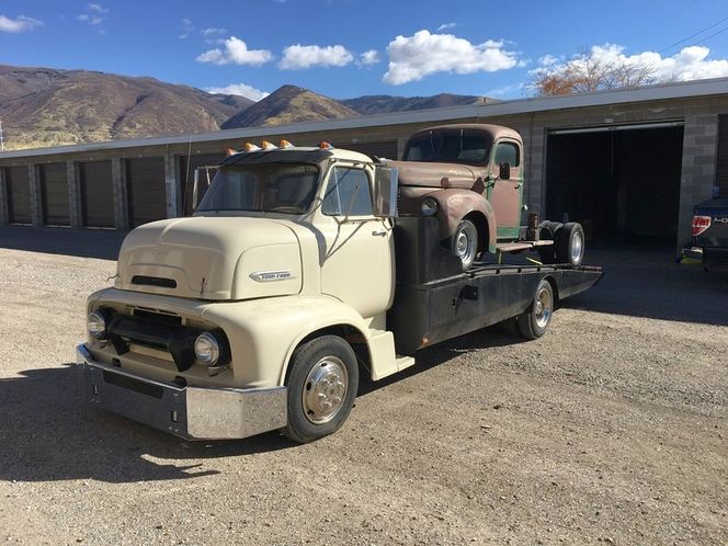 1954 Ford C-600 COE Transporter w/ 80’s 6.9 Diesel Conversion