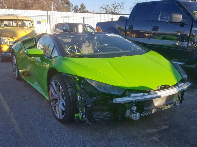 2017 Lamborghini Huracan Front End Salvage Runs & Drives w/ 7k Miles