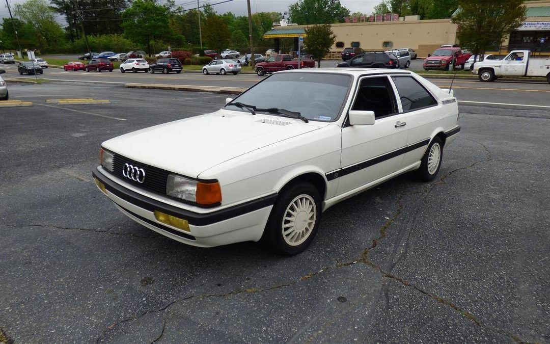 1987.5 Audi Coupe GT Special Build NG 2.3 w/ Black Leather & Digi Dash