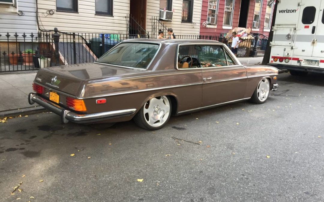 1976 Mercedes-Benz 280c On Bags w/ Euro Bumpers