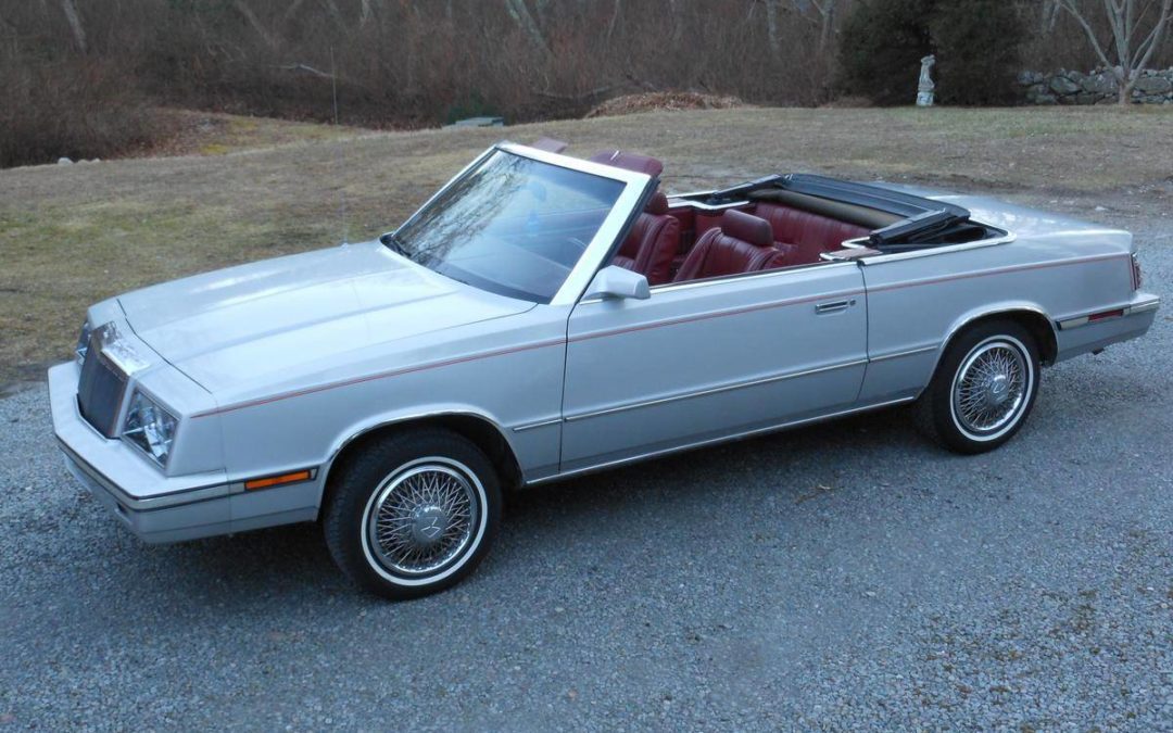 1985 Chrysler LeBaron Convertible w/ 41k Miles