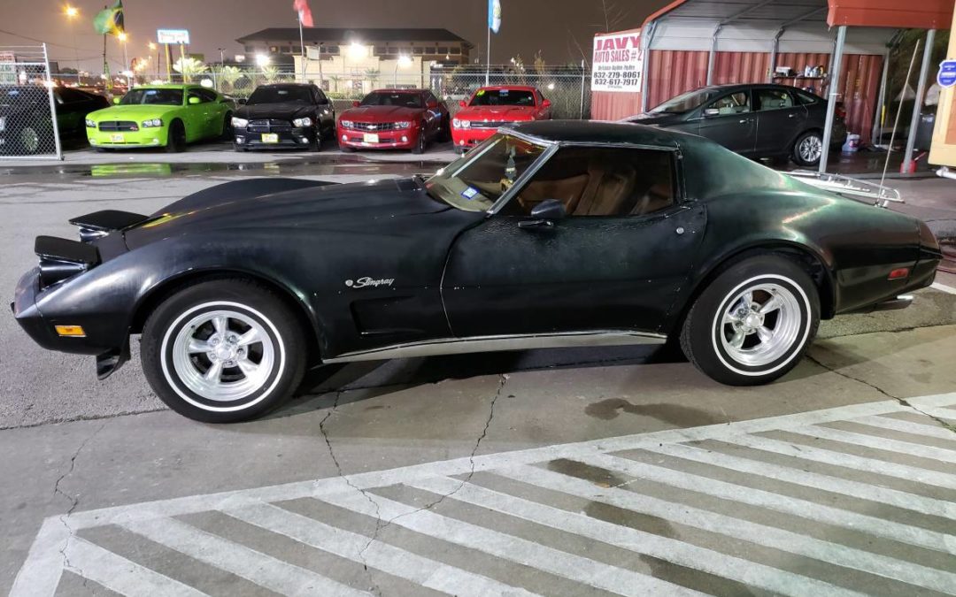 1975 Corvette Stingray Projects Runs & Drives Well