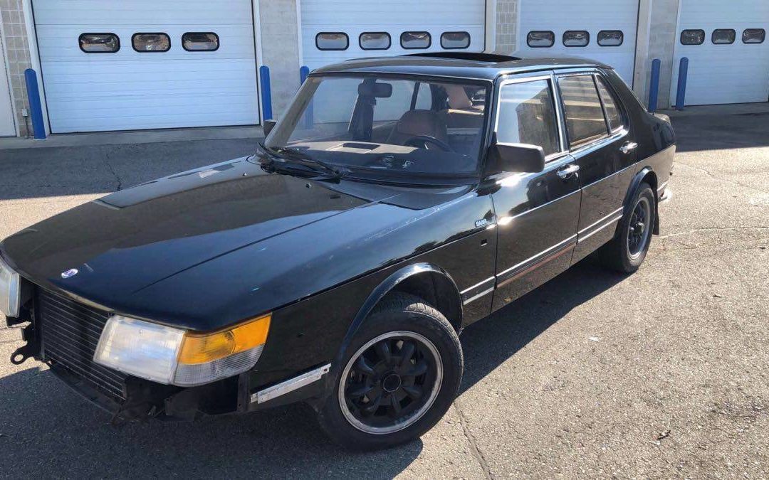 1987 SAAB 900s Sedan 5 Speed Running Project