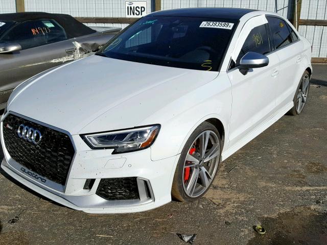 2018 Audi RS3 Front/Side Salvage – Runs & Drives w/ 9k Miles