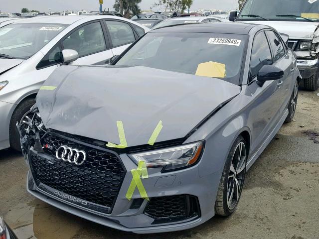 2018 Audi RS3 Front / Rear Collision Salvage – Runs & Drives