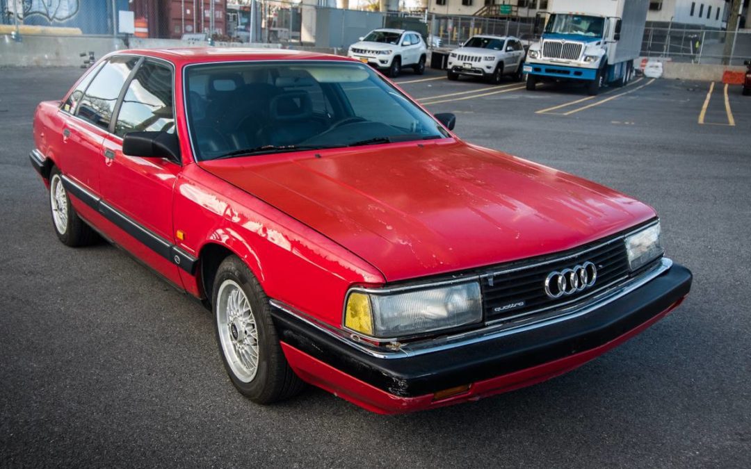 1991 Audi 200 20v Turbo Project Runs & Drives w/ Spares