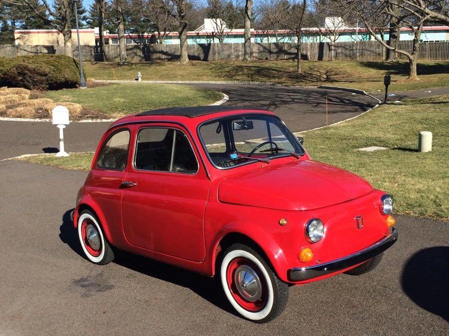 1971 Fiat 500L Rag Top Driver