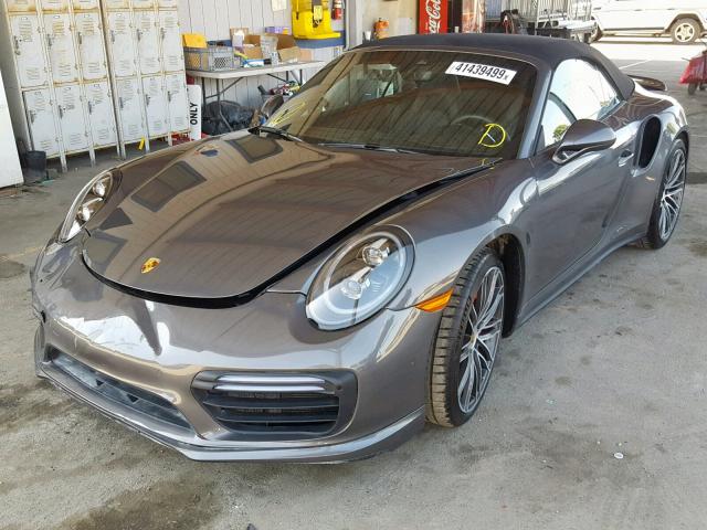 2019 Porsche 911 Turbo Convertible Front Damage Salvage Runs & Drives