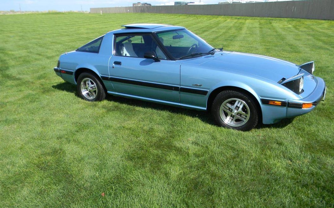 1981 Mazda RX7 5 Speed Showroom Condition With 5,400 Miles
