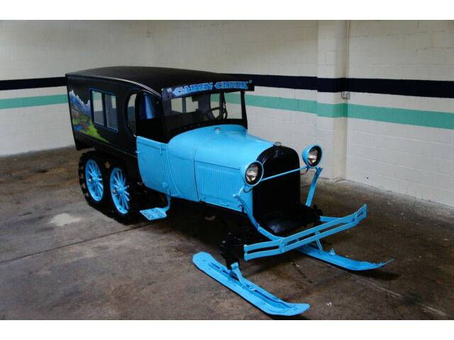1928 Ford Model A “Snowflyer” Snowmobile Conversion