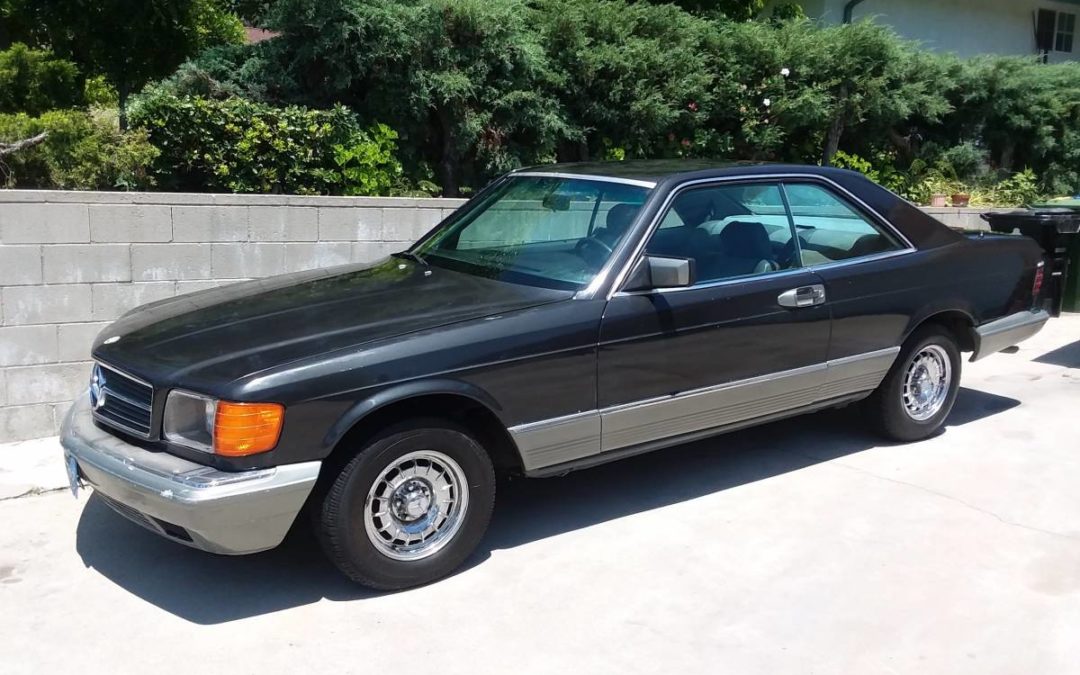 1985 Mercedes-Benz 500 SEC Garaged For 11 Years