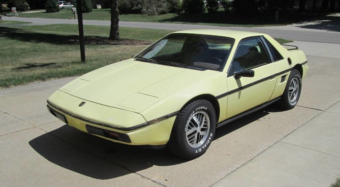 1986 Pontiac Fiero 5 Speed All Original w/ 49k Miles