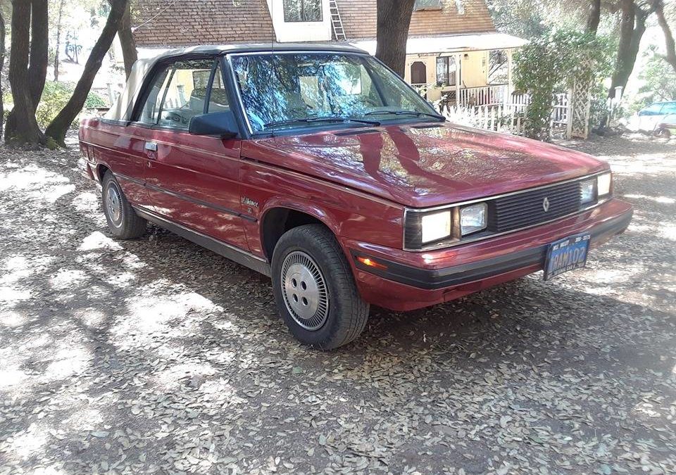 1985 Renault Alliance Convertible – All Original w/ 94k Miles