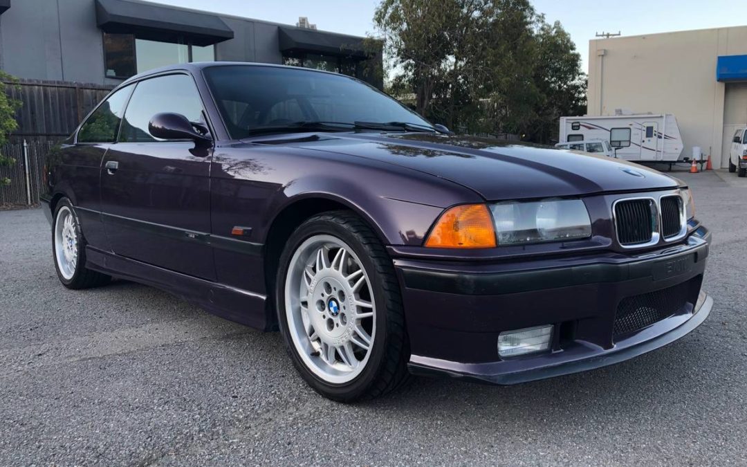 1995 BMW M3 Coupe 5 Speed In Daytona Violet