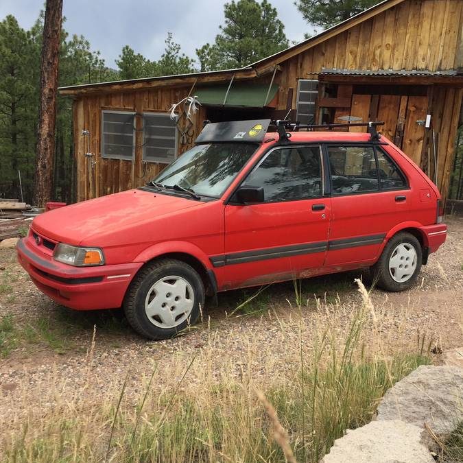 1993 Subaru Justy 4WD 5 Speed