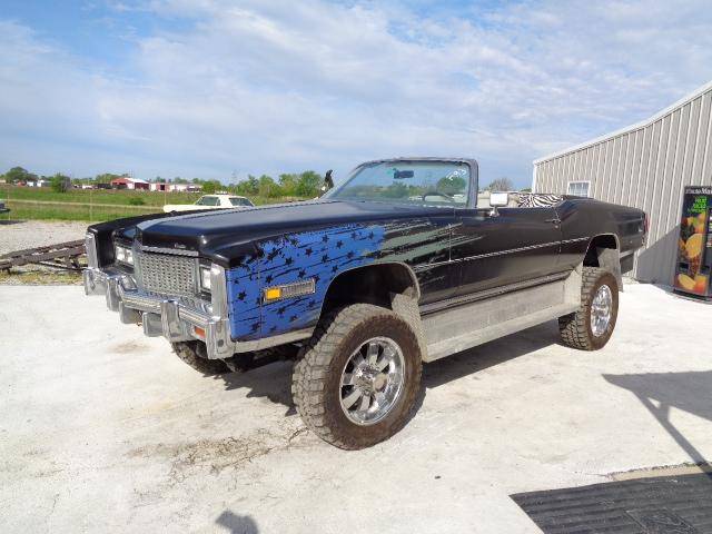 1976 Cadillac Eldorado Convertible On 1 Ton 4×4 Chassis