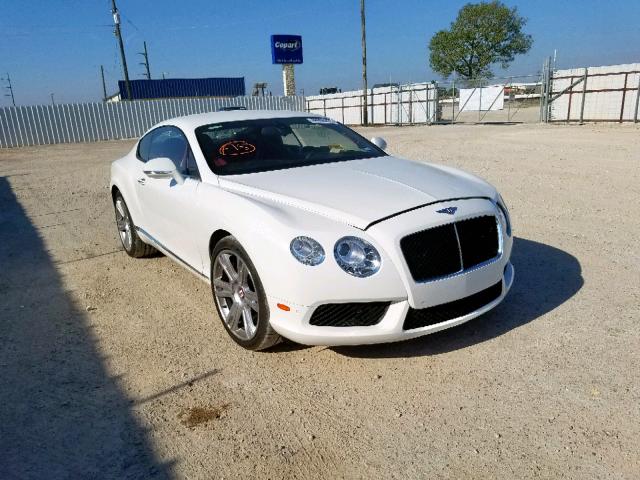 2014 Bentley Continental GT Hail / Bumper Damage Salvage Runs & Drives