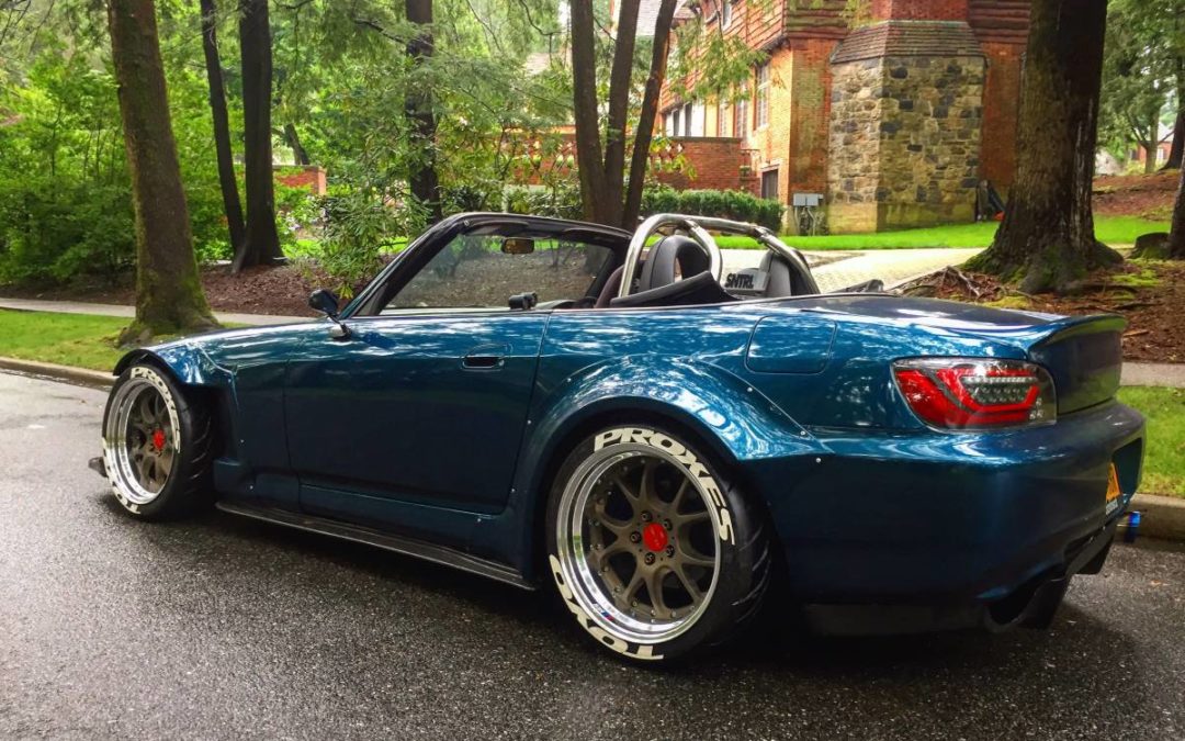 2000 Honda S2000 Turbo RHD Widebody Making 500hp