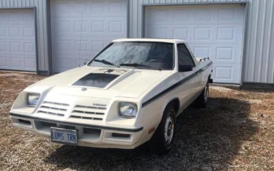 1983 Dodge Rampage 2.2 Stored 25 Years