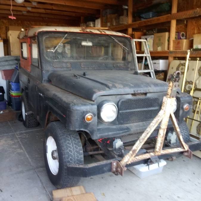 1964 Nissan Patrol Tintop 4×4 Project In Original Condition