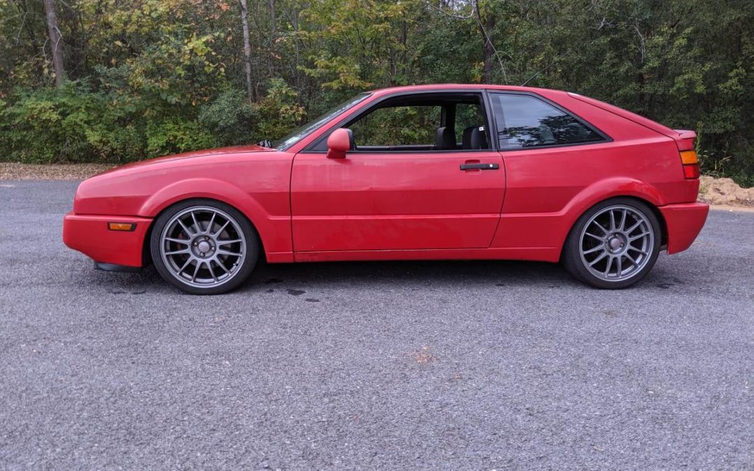 1990 Volkswagen Corrado w/ 1.8T Big Turbo Conversion Making 311whp