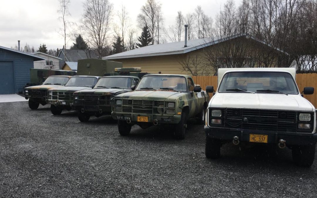 1980 ‘s Chevrolet / GMC Military Trucks – 6 To Choose From