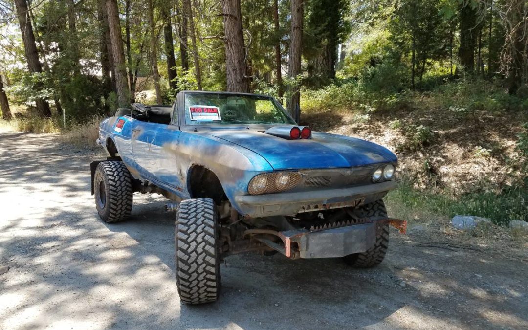 1966 Chevrolet Corvair Body On 84 Blazer 4×4 Chassis
