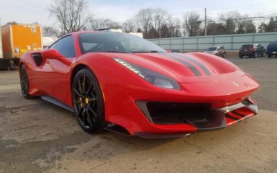 2019 Ferrari 488 Pista Hardtop Rear Damage Salvage Runs & Drives