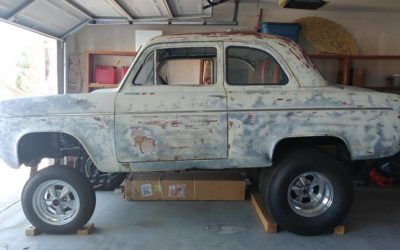 1958 Ford Anglia 100e Gasser Project