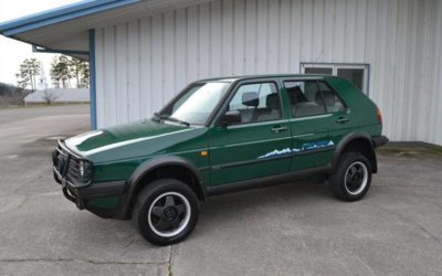 1991 Volkswagen Golf Country Syncro 5 Speed