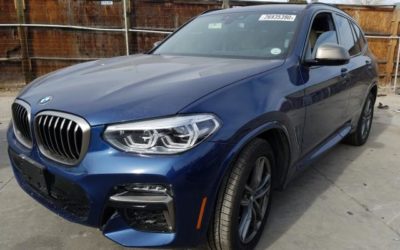 2020 BMW X3 xDrive M40i Front/Rear Damage Salvage Runs & Drives