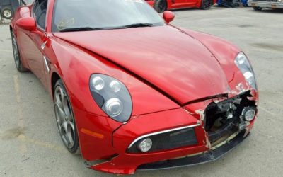 2008 Alfa Romeo 8C Competizione Front Damage Salvage Runs & Drives