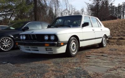 1987 BMW 535is 5 Speed High Mileage Project