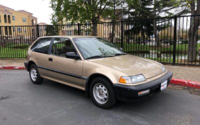 1990 Honda Civic Hatchback Auto All Original 1 Owner