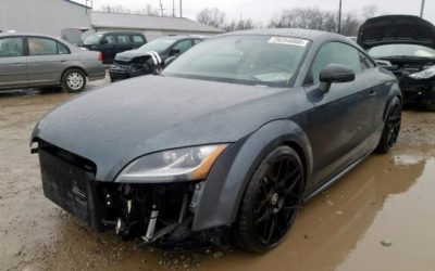 2012 Audi TT-RS 6 Speed Front Collision Salvage Runs & Drives
