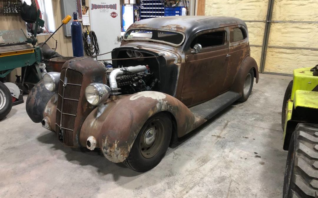 1935 Plymouth PJ Business Coupe w/ Cummins 5.9 12v Diesel Swap