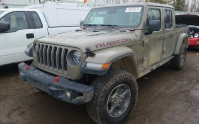 2020 Jeep Gladiator Rubicon Runs & Drive Flood Salvage w/ 600mi