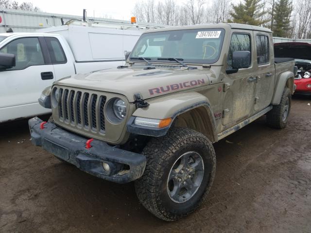 2020 Jeep Gladiator Rubicon Runs & Drive Flood Salvage w/ 600mi